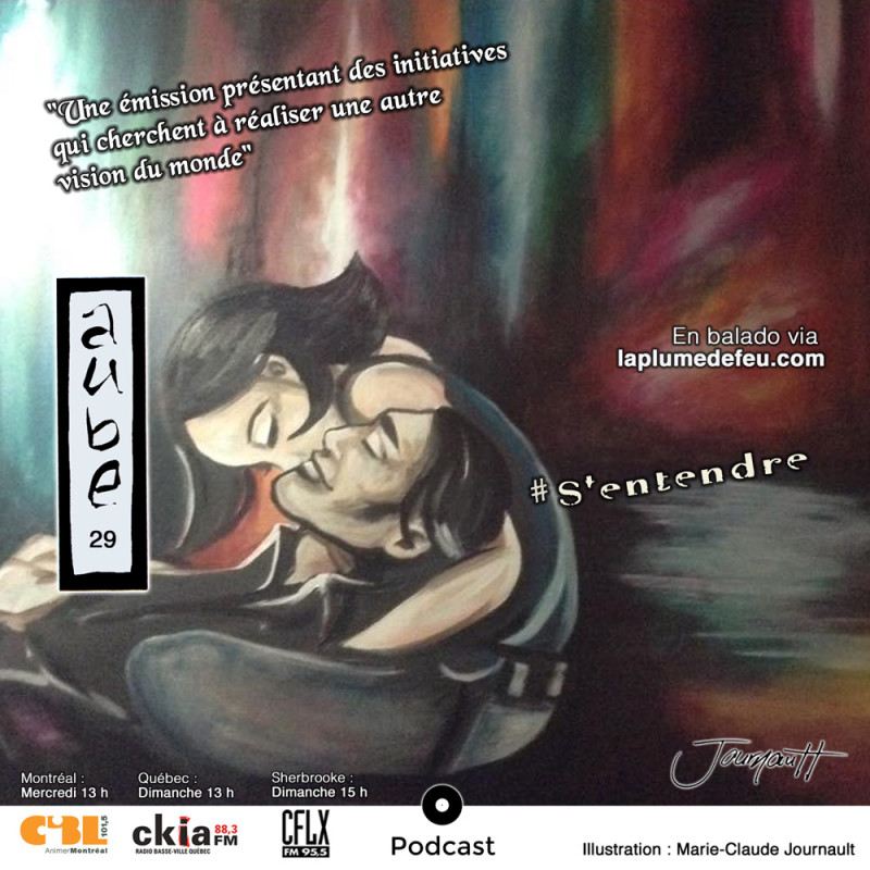 Aube-29-S'entendre-Emission-Radio-Illustration-Marie-Claude-Journault